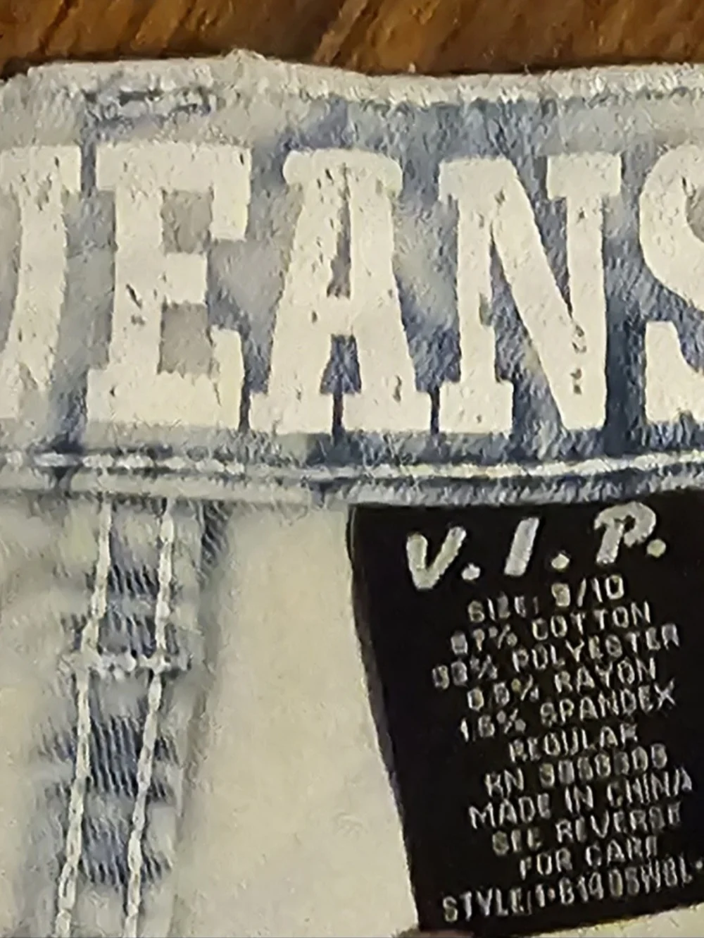 VIP Wide Leg Cargo Jeans - Picture 4 of 4